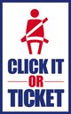 Standard logo for the Click It or Ticket Logo thumbnail image