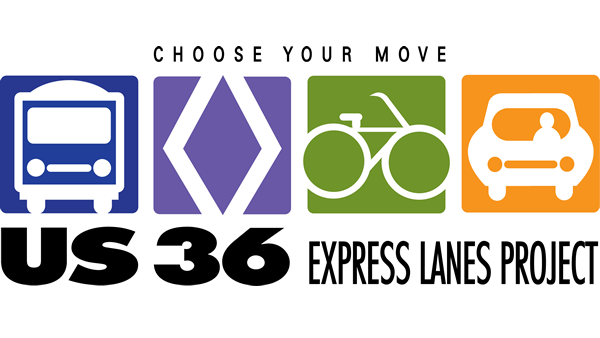 US 36 Managed Lanes Logo detail image
