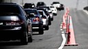 Traffic and cones thumbnail image