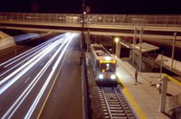 Light Rail along I-25