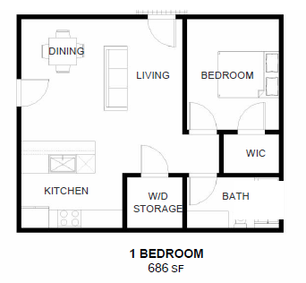 Frisco One-Bed layout.png detail image