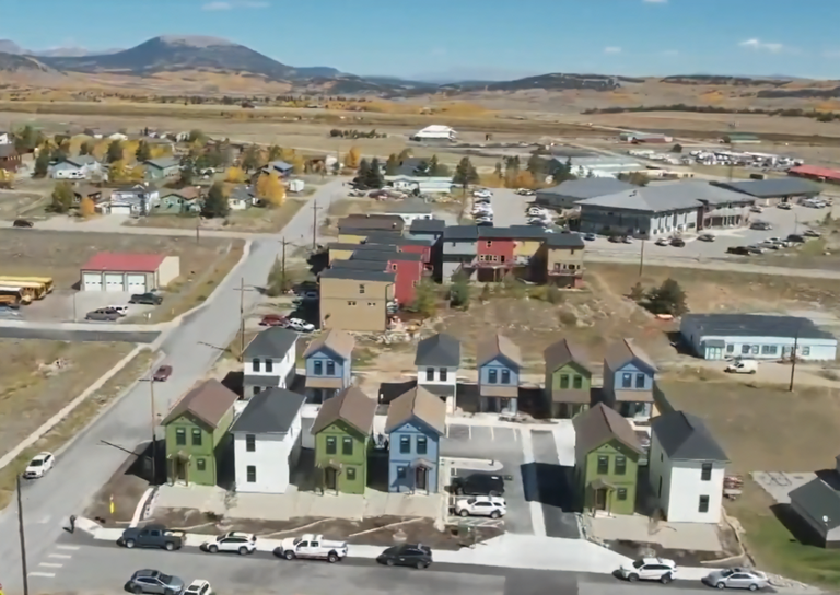 Ariel View of CDOT Fairplay Employee Housing Site