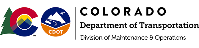 CDOT Department of Transportation Division of Maintenance and Operations logo