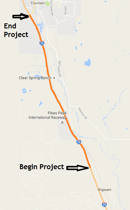 I-25 Region 2 Guardrail Project