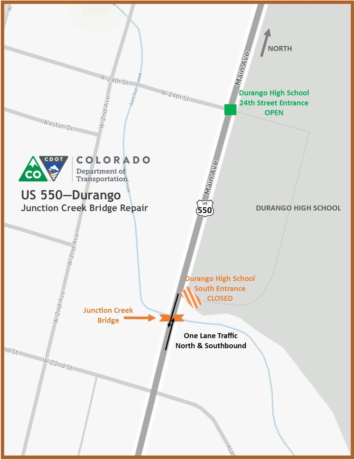 Junction Creek Bridge Repairs