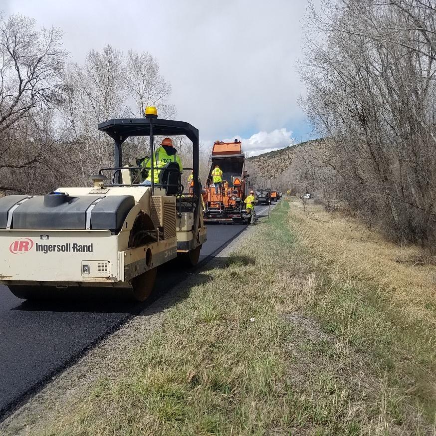 Paving US 550 from Montrose - Ridgway