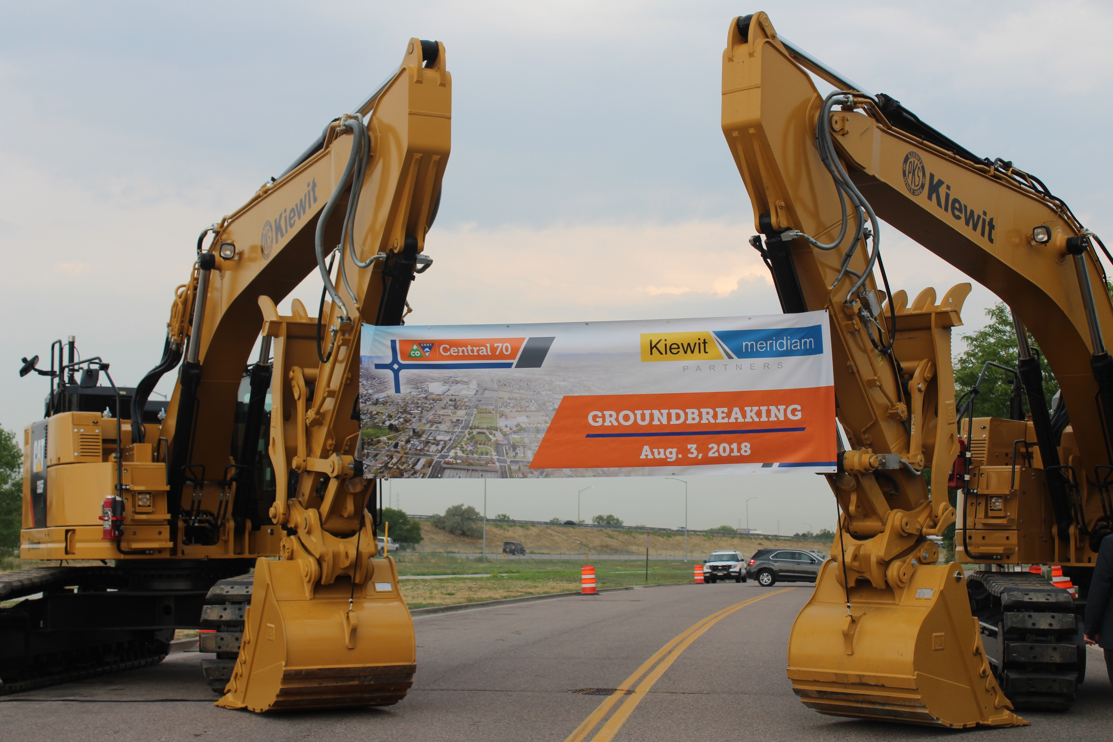 Central 70 Groundbreaking