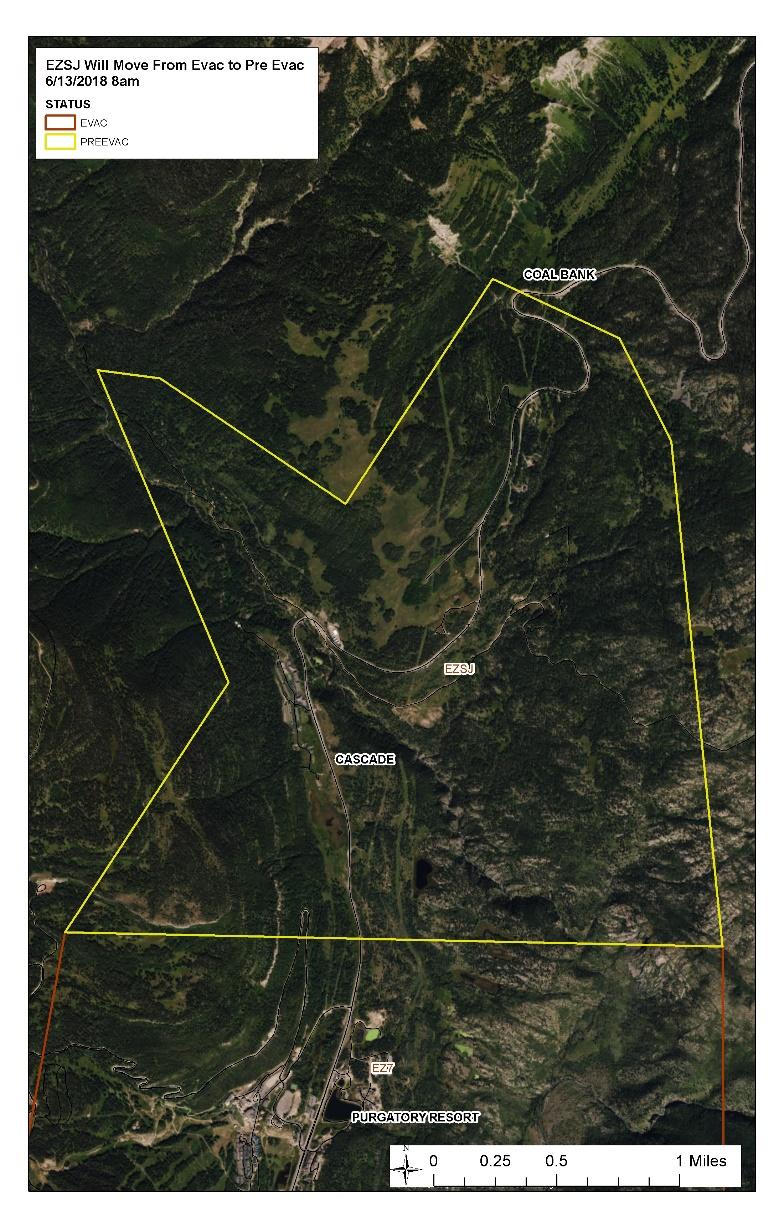 416 Fire evacuation order map