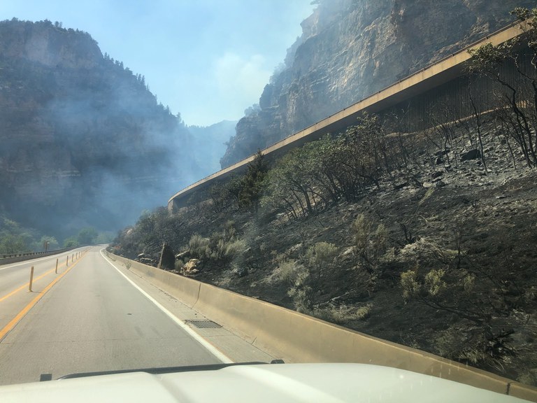 Glenwood Canyon Smoke