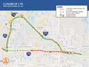 I-70 Closure Location I-70 Closure Location