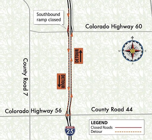 North I-25 Map 2