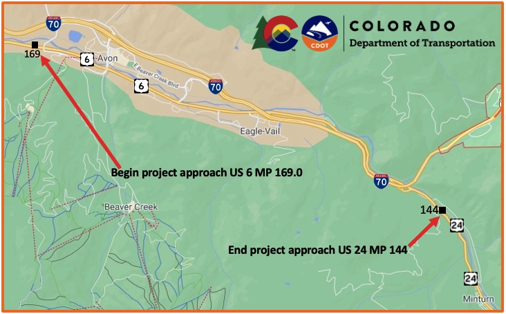 US 6 Project Map