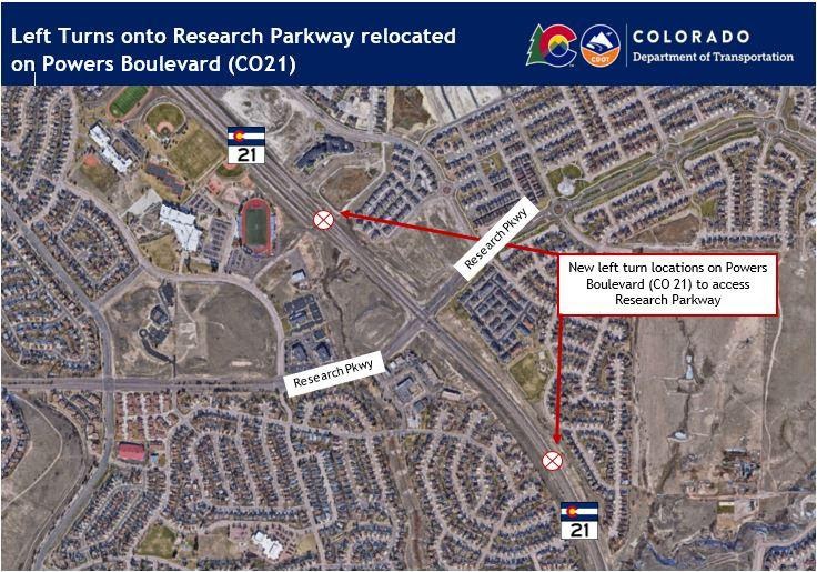 Research Parkway Traffic Pattern