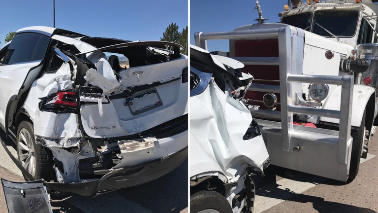 A Denver mother and her two kids were rear-ended in July 2020 by a dump truck going 35 mph. The kids were properly restrained and uninjured.