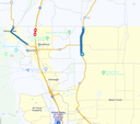 Chip Seal Operations on CO 83 Work Zone Map.png thumbnail image