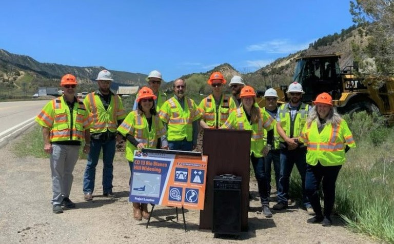 Agencies celebrate start of CO 13 project in Garfield County