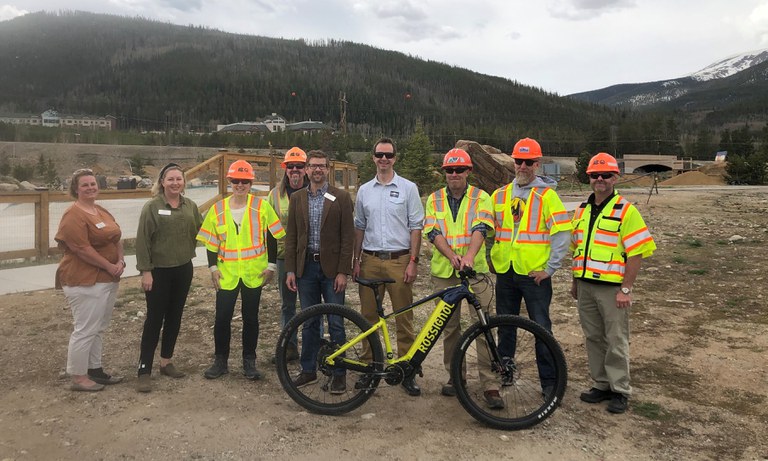 Summit County - Representatives from the Colorado Department of Transportation, Summit County Government and partner agencies gathered Monday, May 16, to celebrate the beginning of the I-70 Frisco to Silverthorne Aux Lane project and the completion of the Colorado Highway 9 Widening from Iron Springs to Frisco 