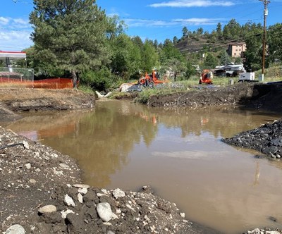 McCabe Creek drainage area delaying the removal of the existing culverts and retaining wall