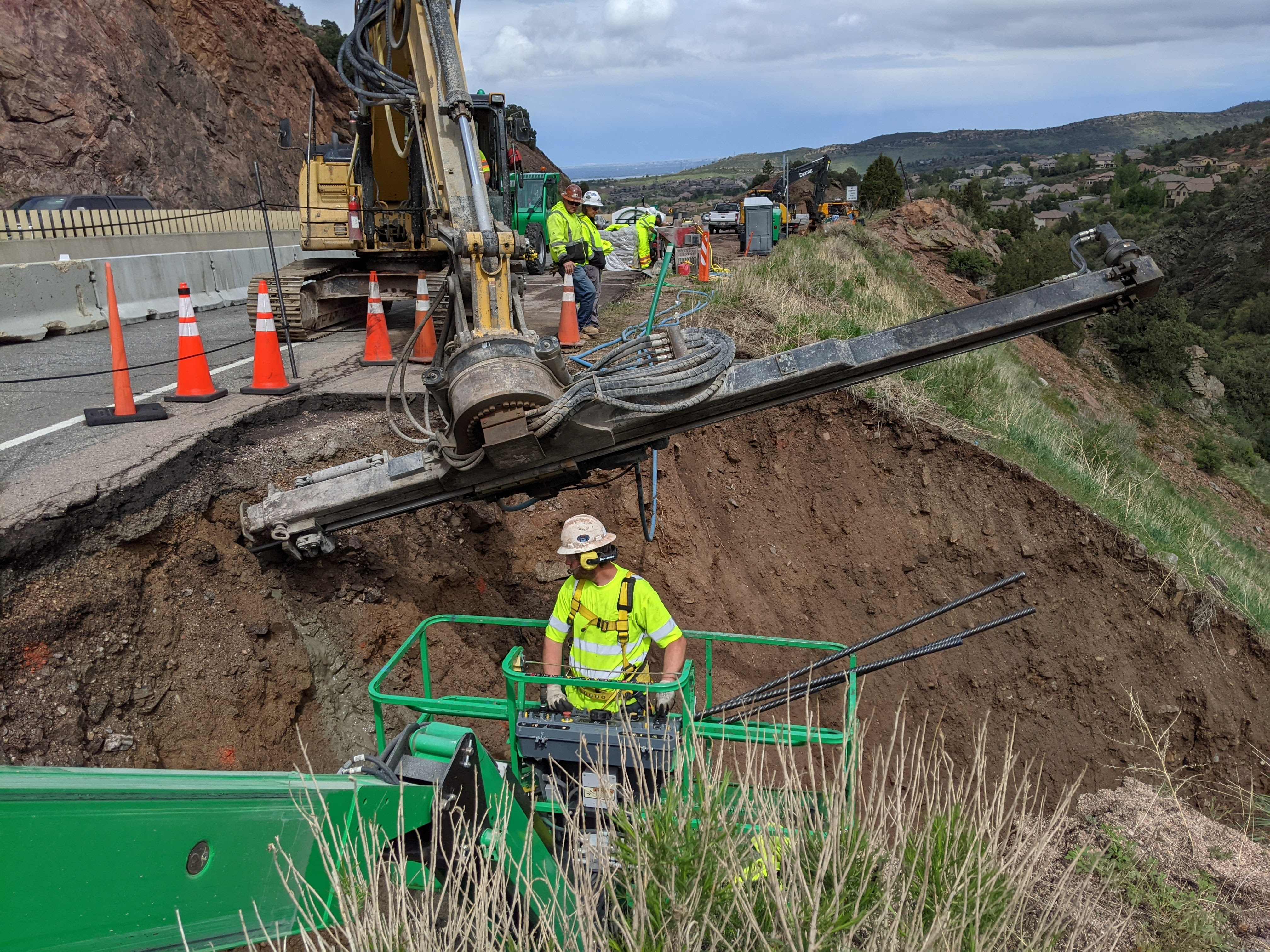 Construction Crews Conducting Emergency Repairs on US285.jpg detail image