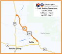 Maintenance Alert map of crack sealing operations on CO 291, north of Salida April 29.png thumbnail image