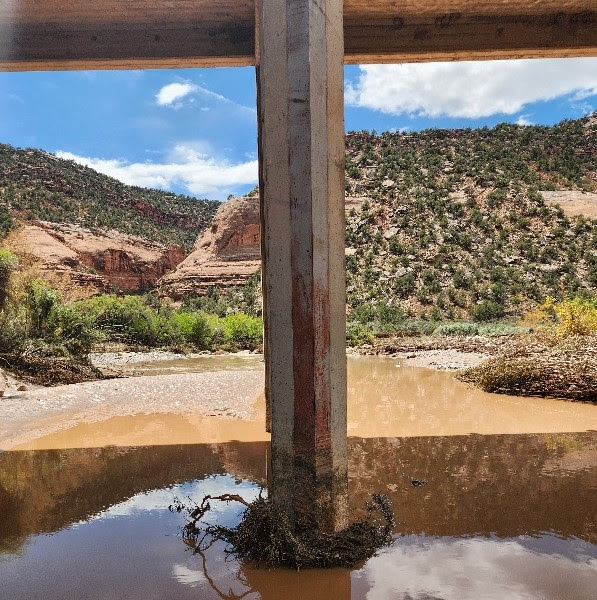 CO 141 Mesa Creek Bridge Structure Reinforcement.jpg detail image