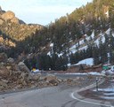 Rockslide on CO 96 at CO 165  McKenzie Junction  in Custer County.jpg thumbnail image