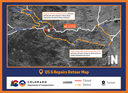 US 6 Clear Creek Canyon Tunnel Repairs Detour Map.png thumbnail image