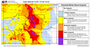 National Weather Service graphic of potential winter storm impacts for March 13.png thumbnail image