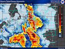 Storm total snow amounts statewide map as of 6 am Thursday March 14.png thumbnail image