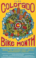 2015 Colorado Bike Month Poster Small