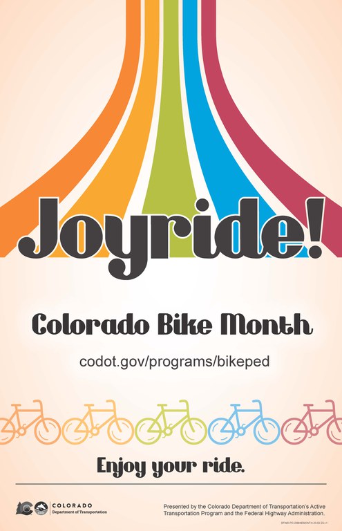 Colorado Bike Month Poster