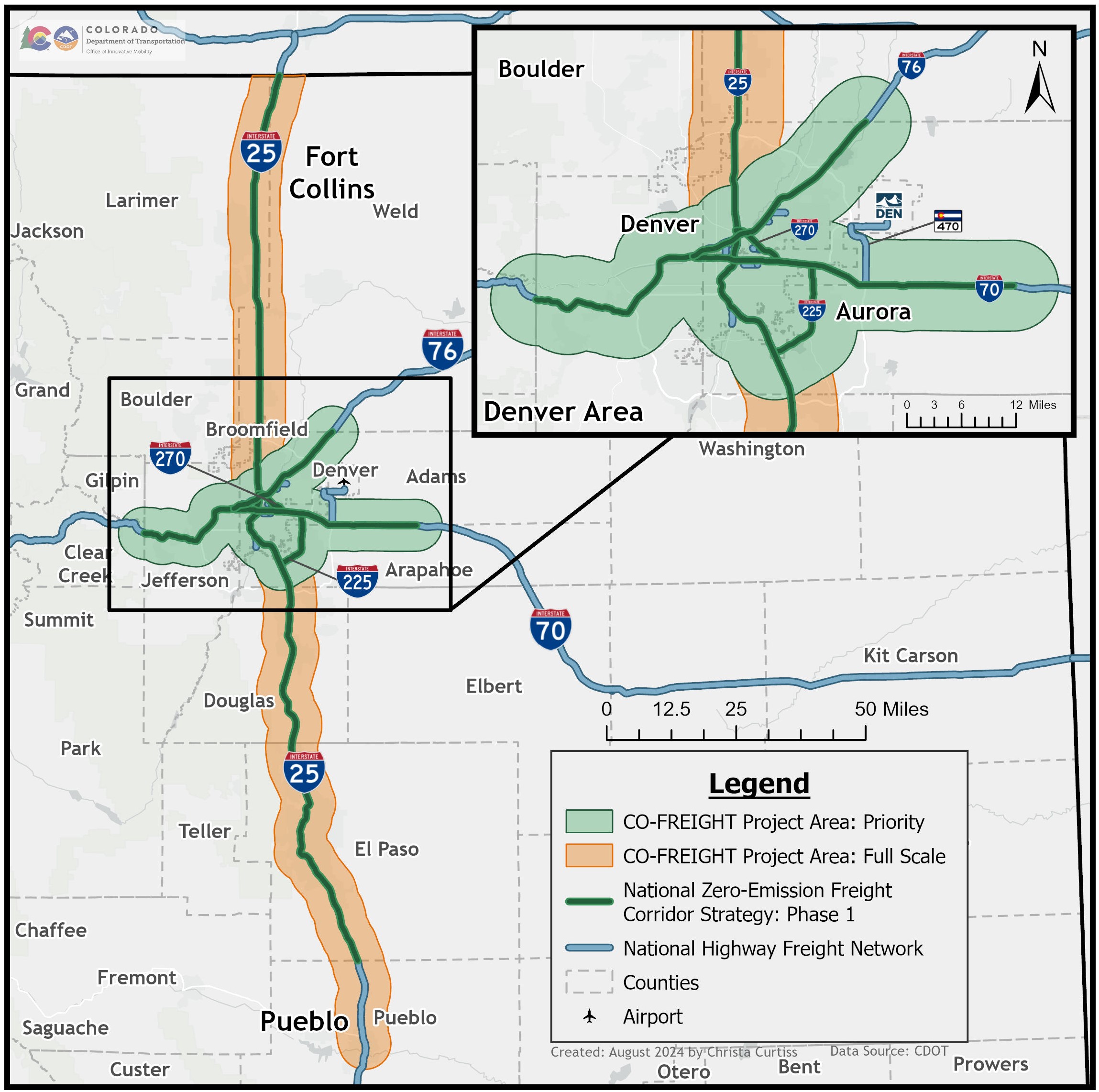 Colorado CFI Application - Proposed Project Area