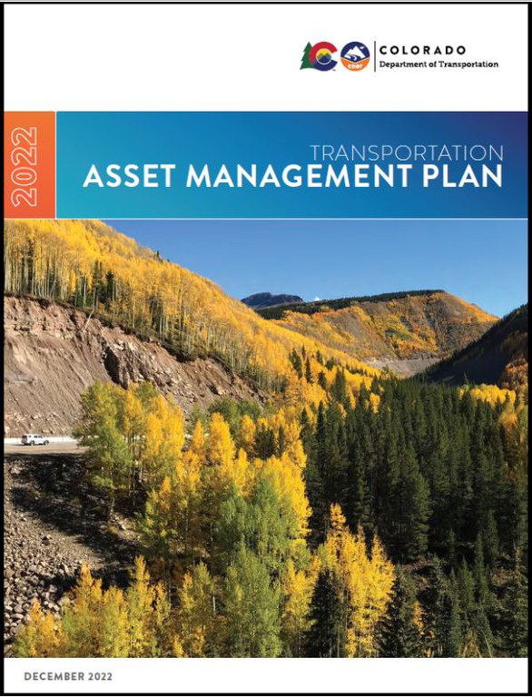 Cover of the 2022, Transportation Asset Management Plan