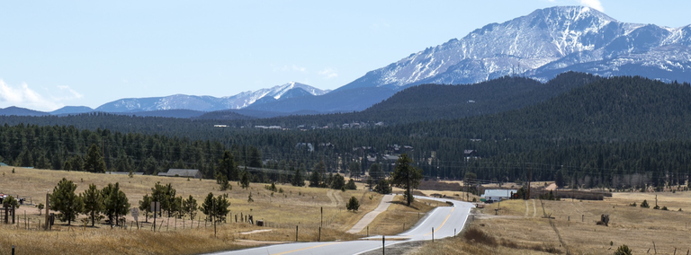 Image of roads and mountains