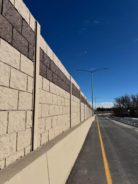 US 6 Wadsworth Boulevard Finished Soundwall Photo 1.jpg detail image