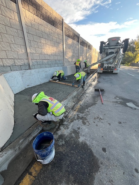 US 6 Wadsworth Boulevard Concrete Barrier Pour.jpg detail image