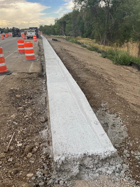 US 6 Wadsworth Boulevard Curb and Gutter Frontage Road.jpg detail image