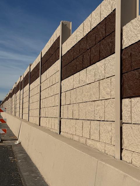 US 6 Wadsworth Boulevard New Painted Soundwall.jpg detail image