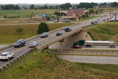 Existing I-25 at State Highway 392