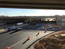 Eastbound to southbound on-ramp in April 2017 thumbnail image