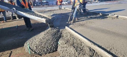 Concrete on York Street between 47th and 48th Avenue detail image