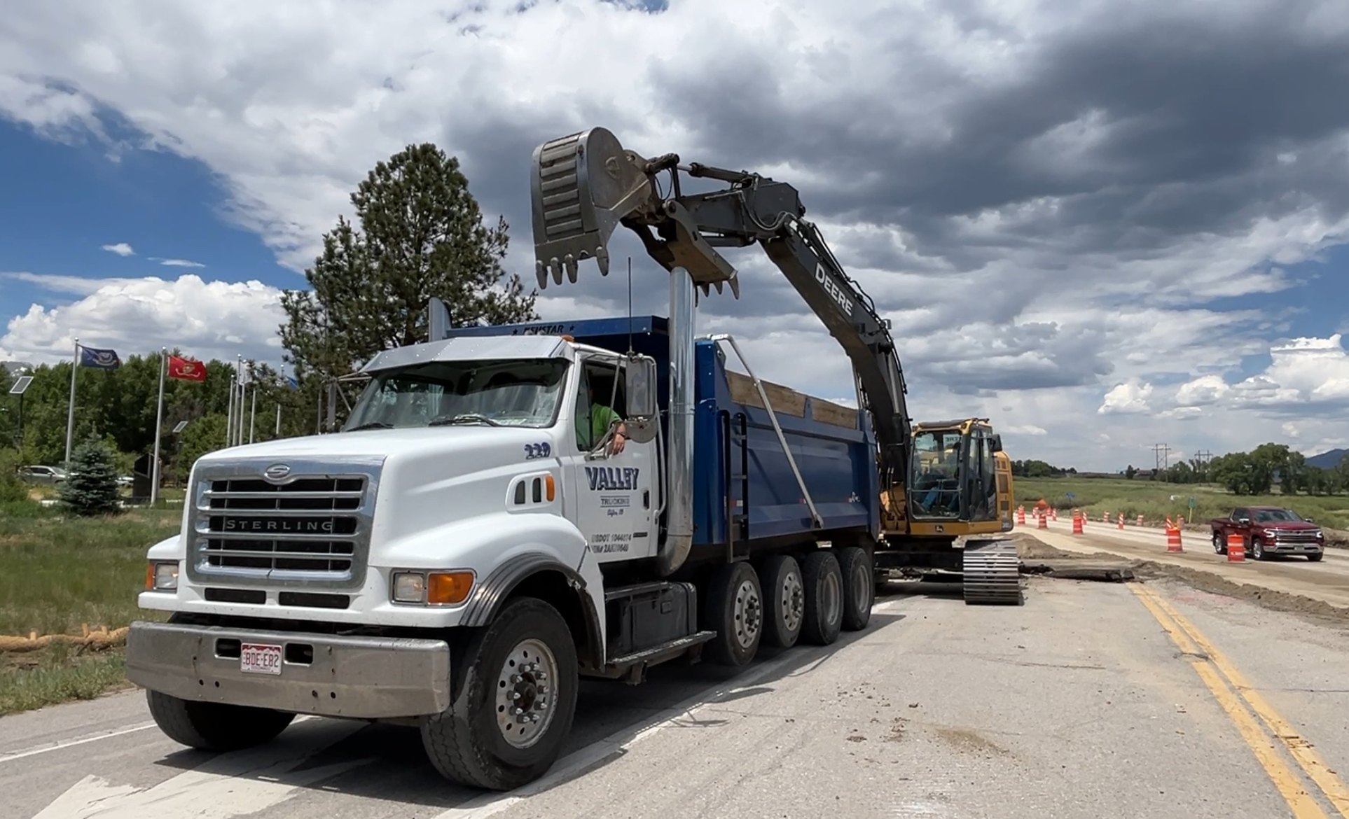 US 285 - US 50 Intersection Improvements Pavement Removal US 285 West Side.jpg detail image