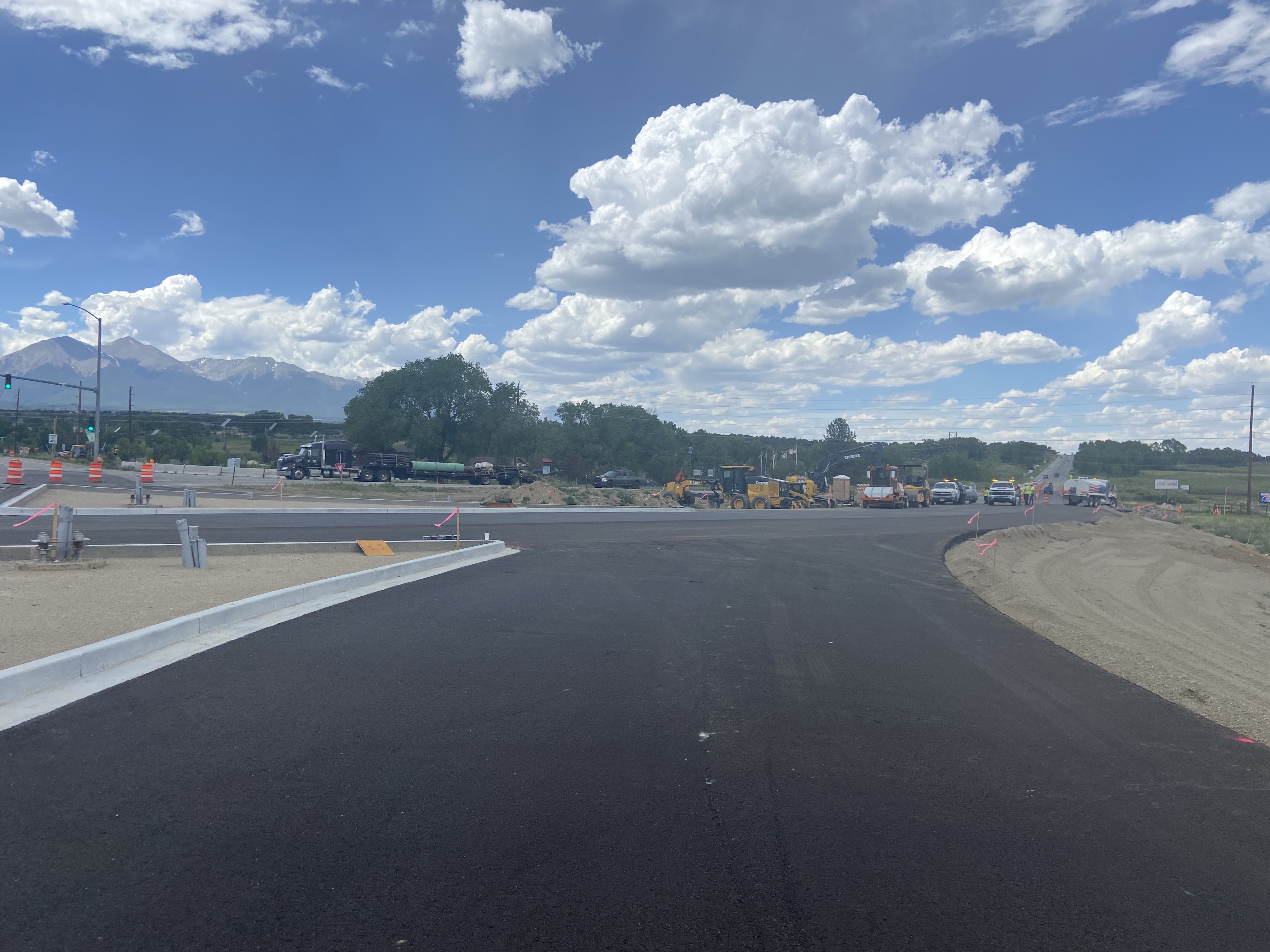 US 285 - US 50 Intersection Improvements US 50 Turn Lane North View.jpg detail image