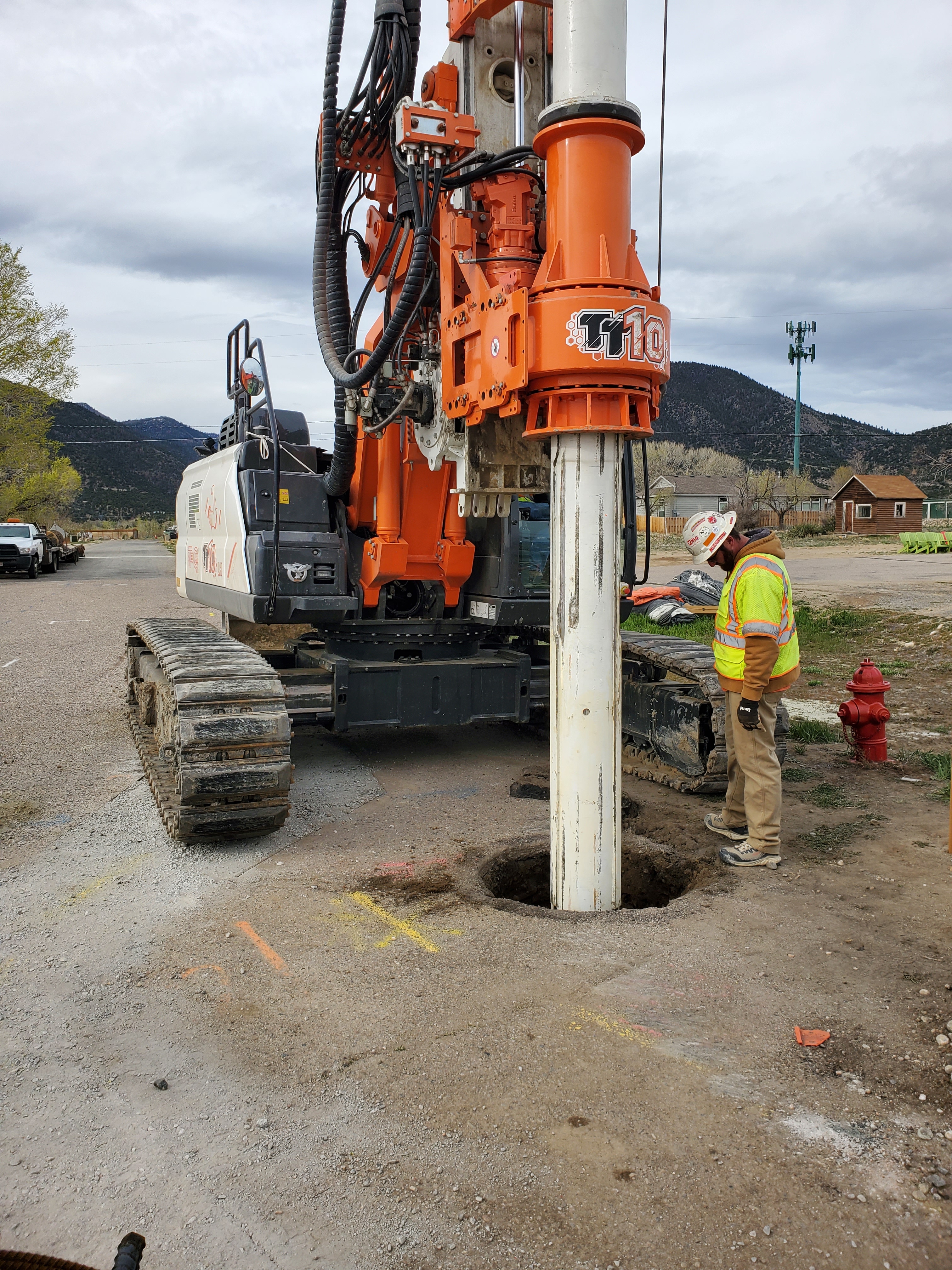 US 285 - US 50 Intersection Improvements Drilling South View.jpg detail image