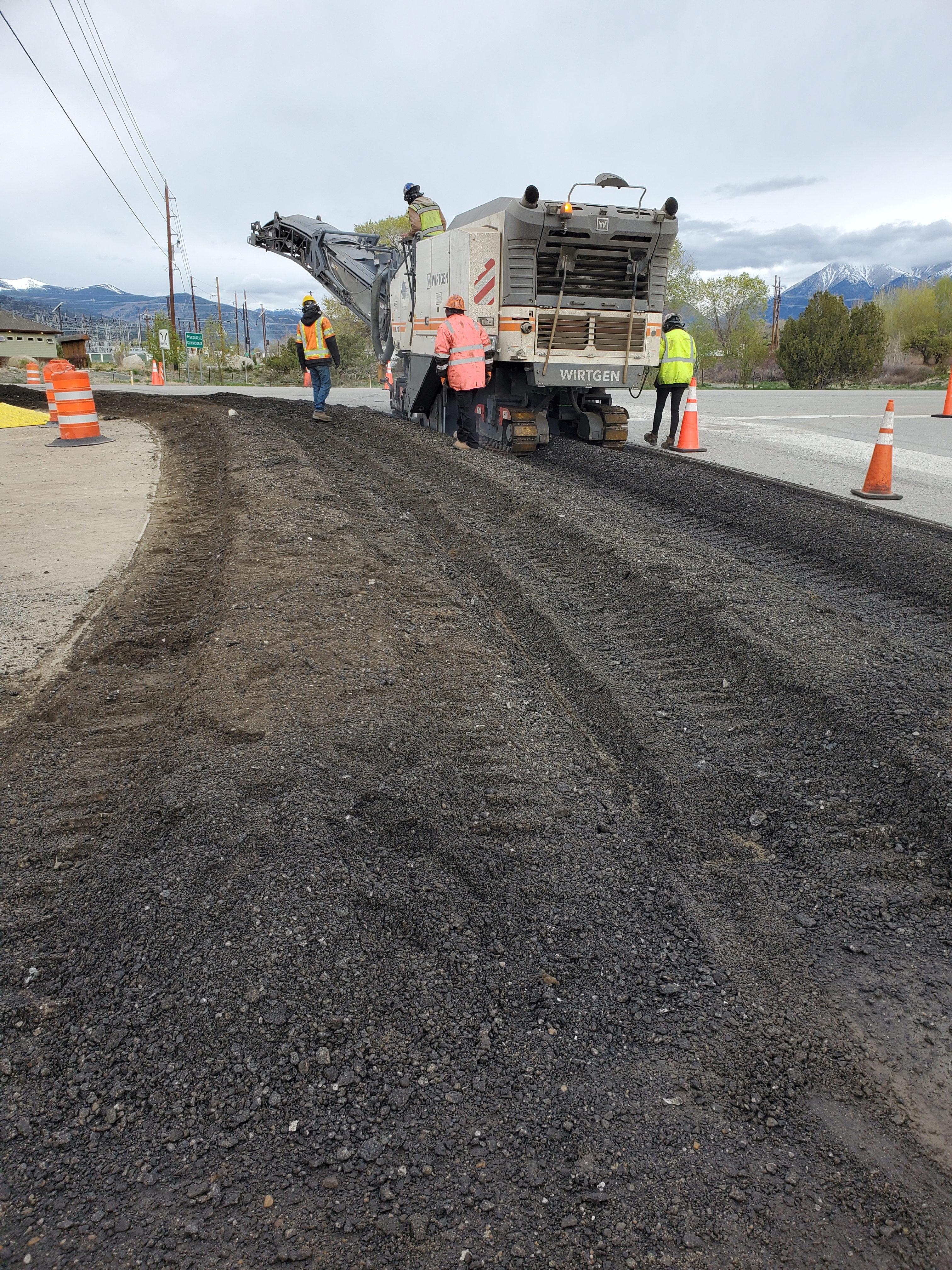 US 285 - US 50 Intersection Improvements Paving Turn Lane South US 285.jpg detail image