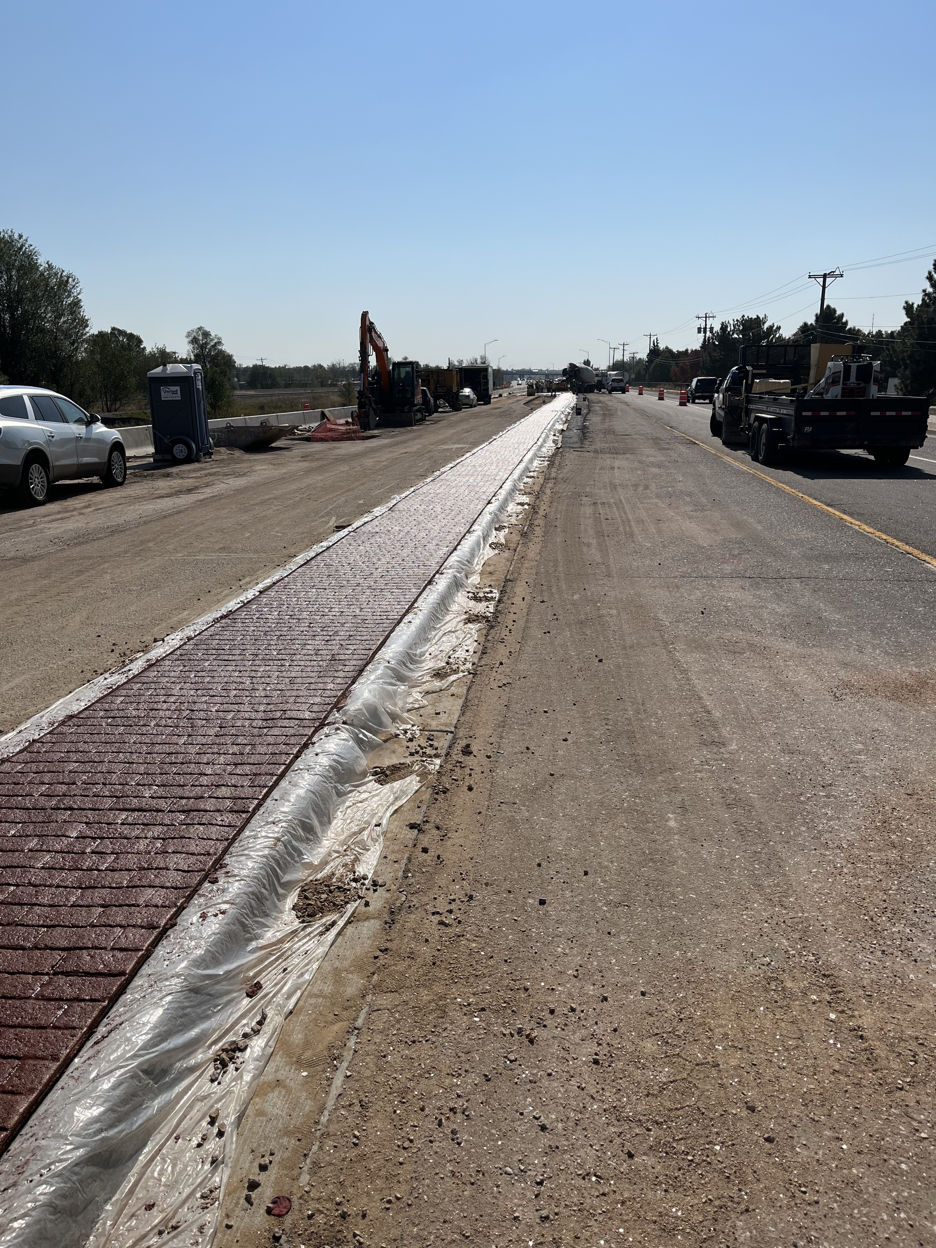 US 85 and Carson Boulevard Intersection Improvements Southbound Median View.jpg detail image