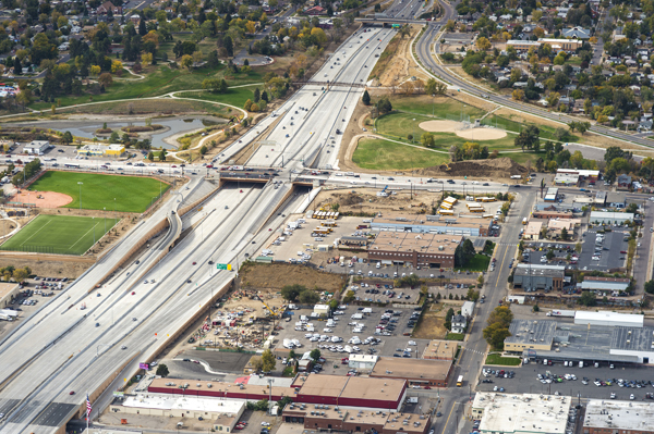 U.S. 6 over I-25 was originally constructed in 1958. 