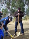 Black Hawk Mayor David Spellman and Gilpin County Commissioner Buddy Schmalz helped break ground on SH 119 Main Street South project. thumbnail image