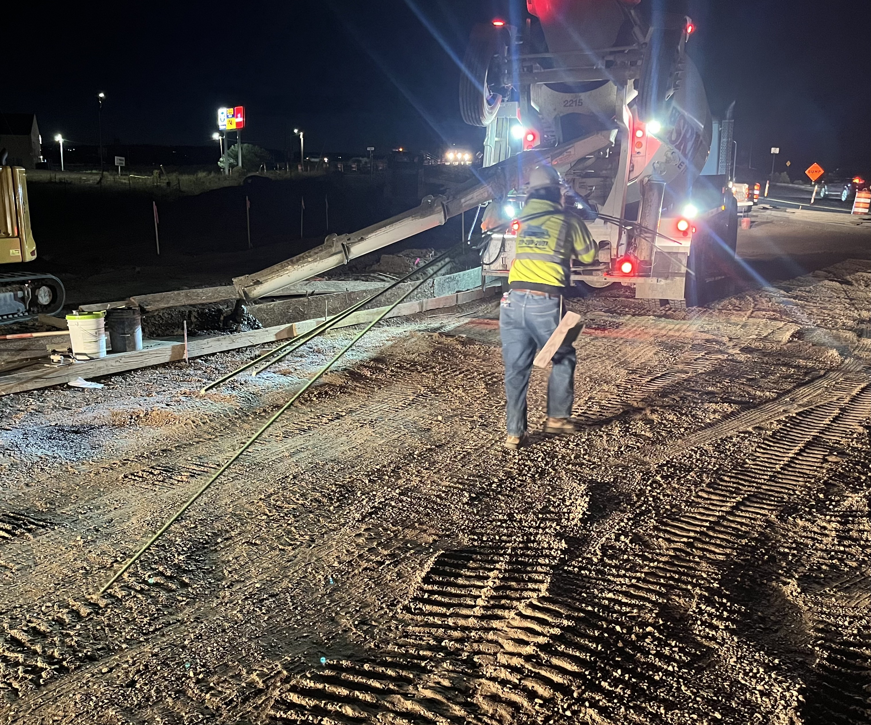 Baptist Terrazzo Roundabout Concrete Pour Ground View.jpg detail image