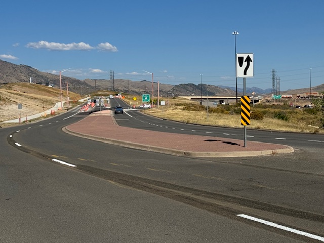 C-470 Quincy Roundabouts Traffic Configuration Northbound Quincy at Southbound Ramp.jpg detail image